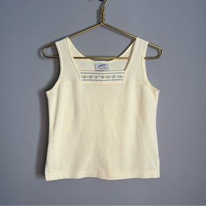 G.W‎ Petite square neck tank